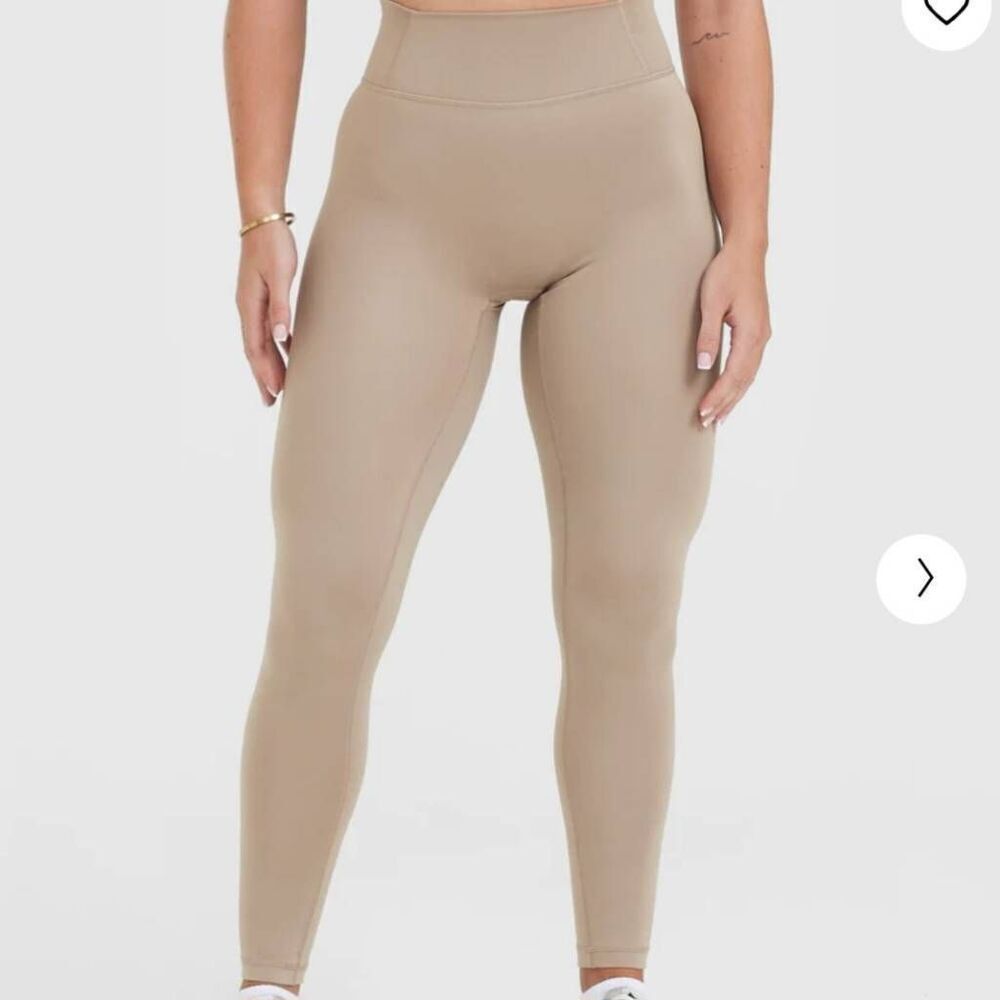 Oneractive timeless high-waisted leggings sandstone women's medium regular lengt